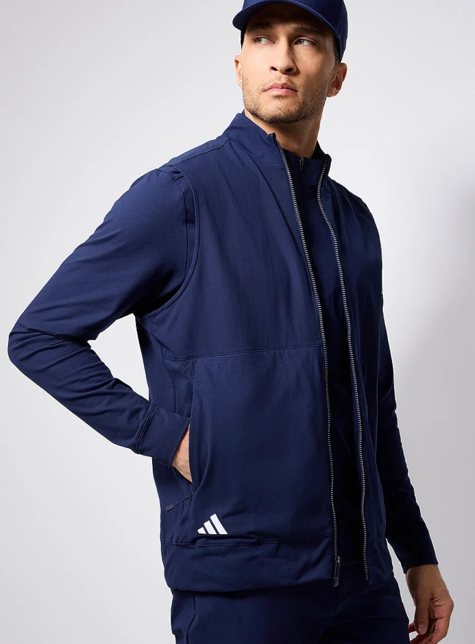 Ultimate365 jersey and canvas golf vest