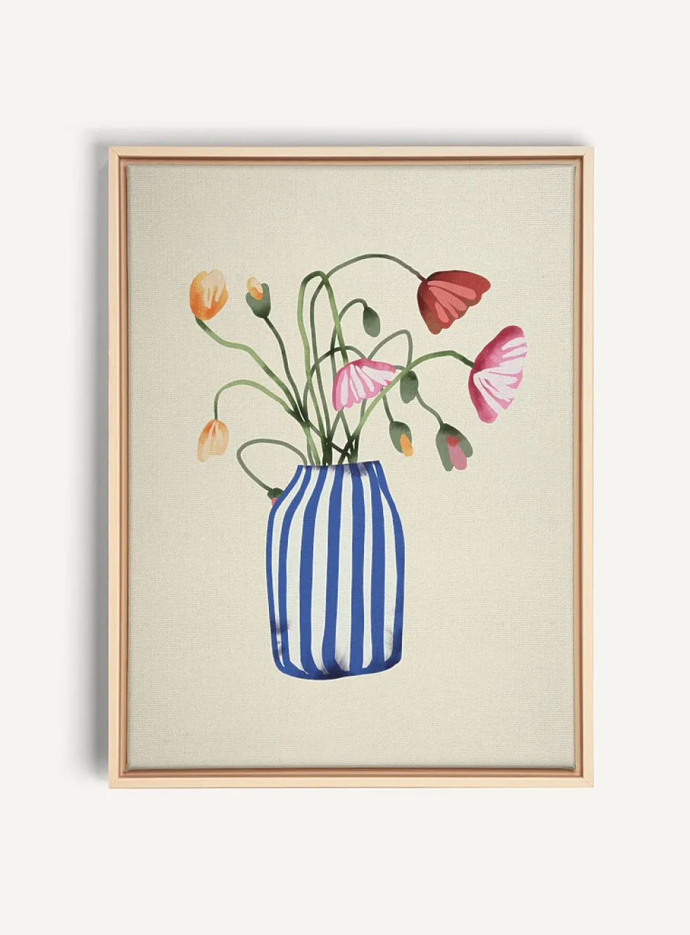 Vase Riviera art print