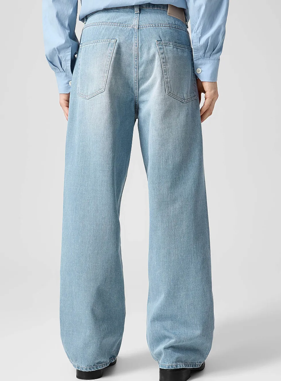 Vast light blue wide-leg jean