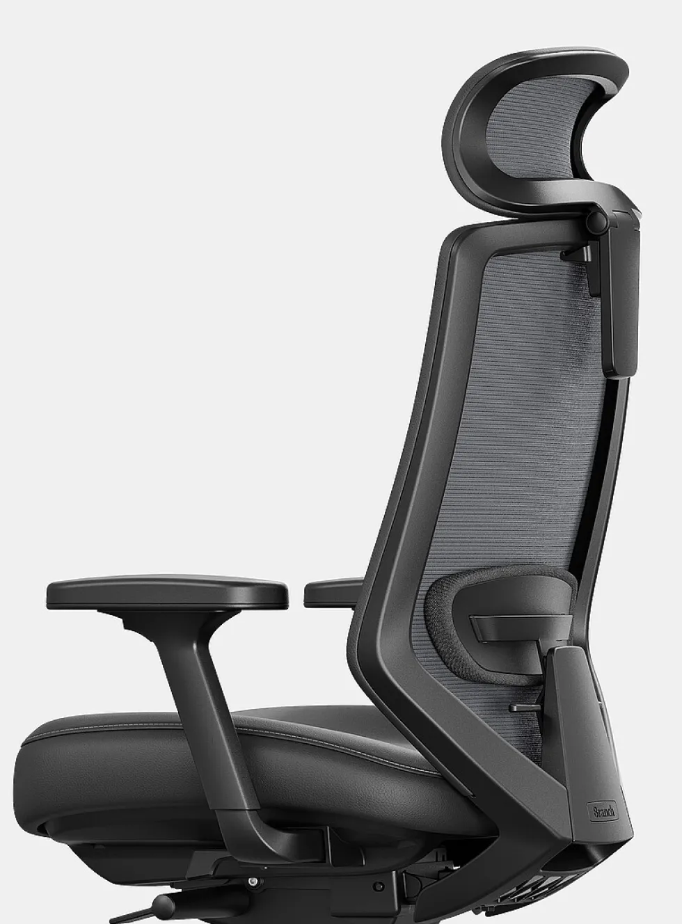 Vegan leather ergonomic Pro headrest