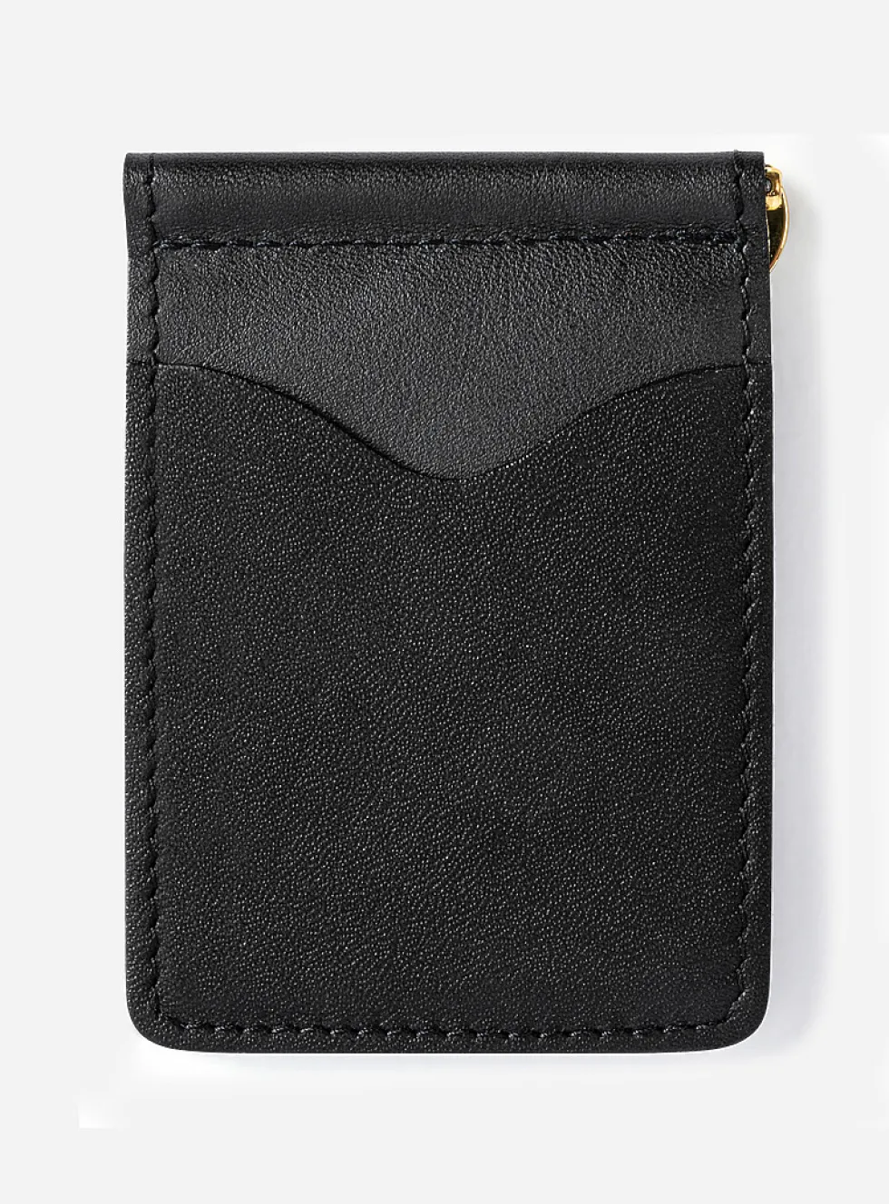 Vegetable-tanned leather card case