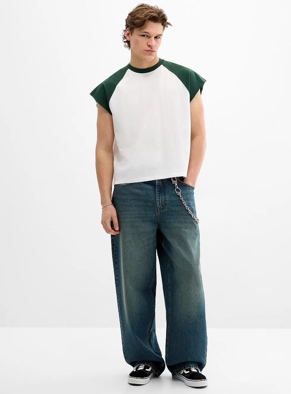 Vintage blue 5-pocket jean