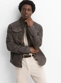 Vintage leather jacket