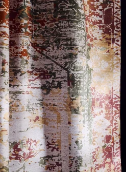 Western tapestry shower curtain