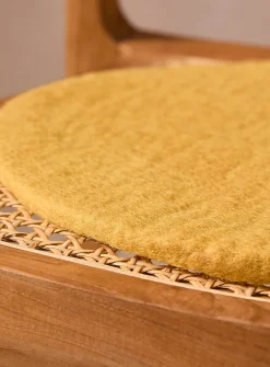 Wool chair cushion
