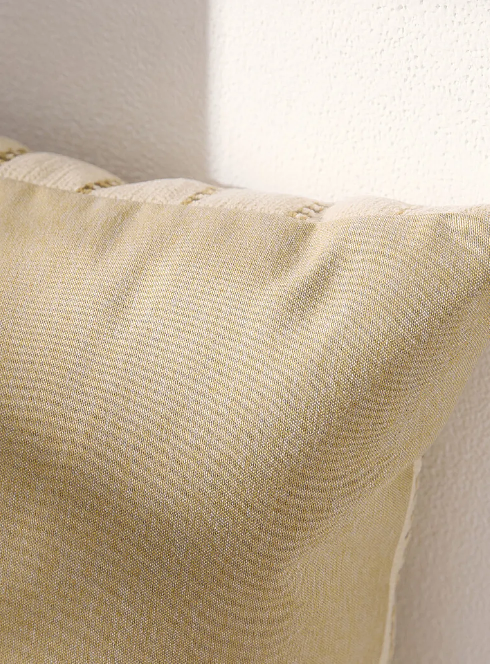 Woven stripes outdoor cushion