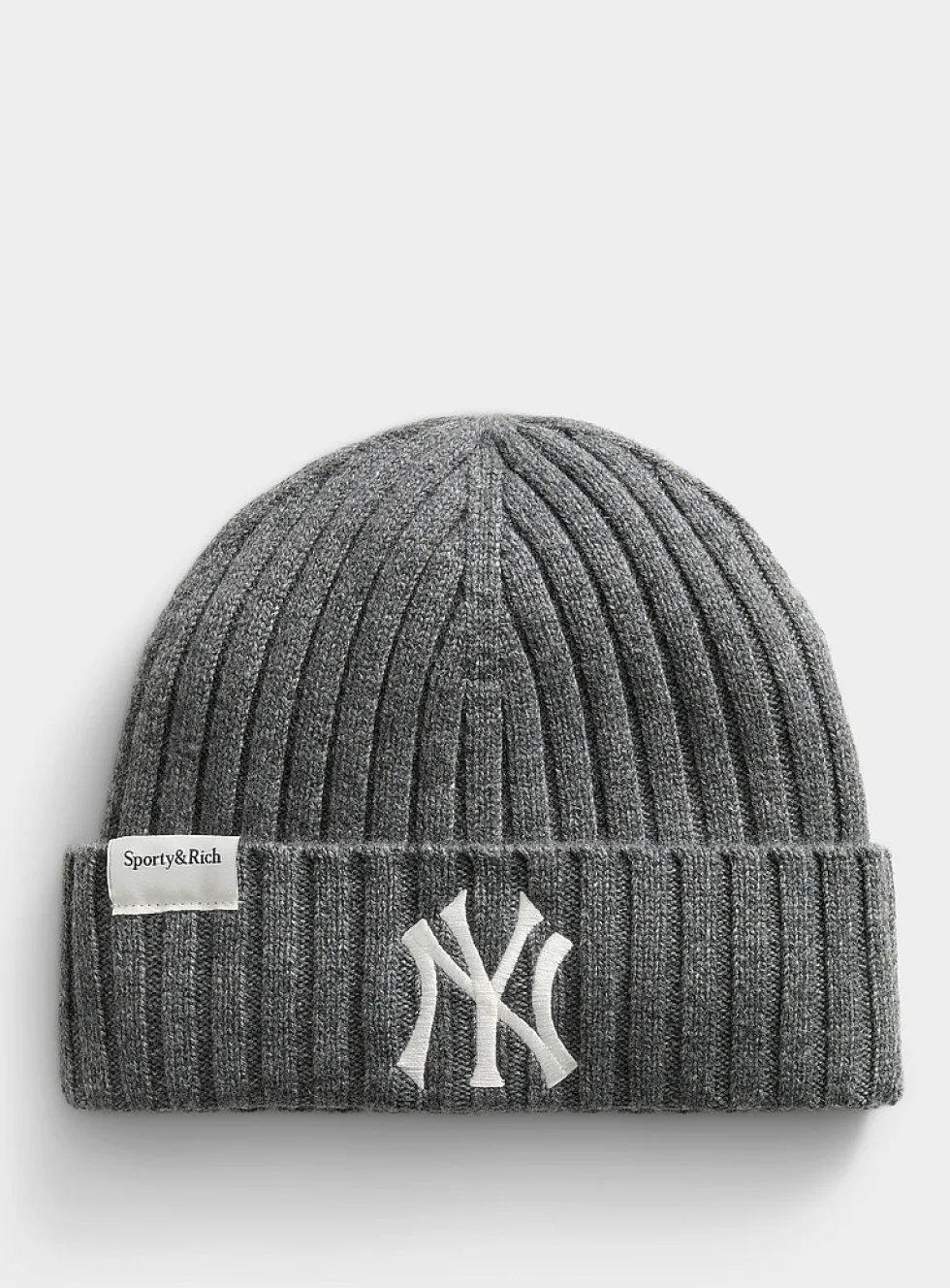 Yankees wool and cashmere ribbed tuque